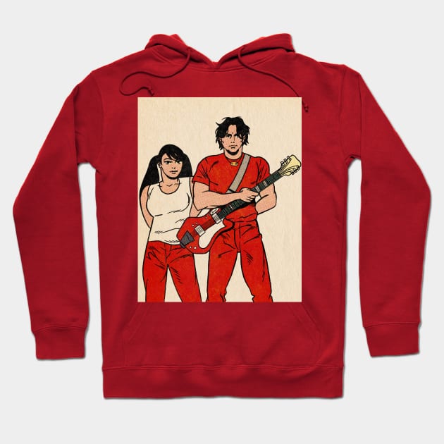 THE WHITE STRIPES Hoodie by Defsnotadumb